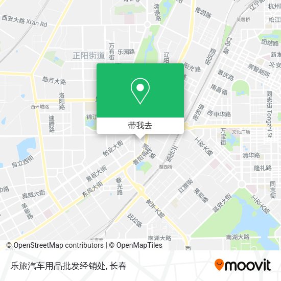乐旅汽车用品批发经销处地图