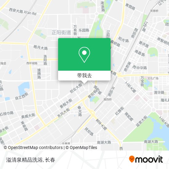 溢清泉精品洗浴地图