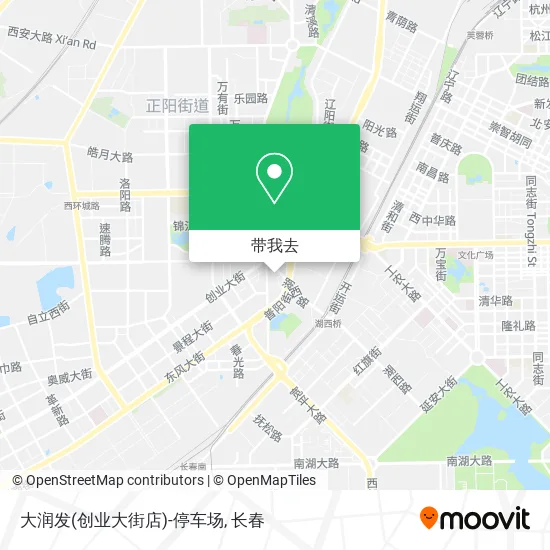 大润发(创业大街店)-停车场地图