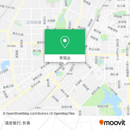 浦发银行地图