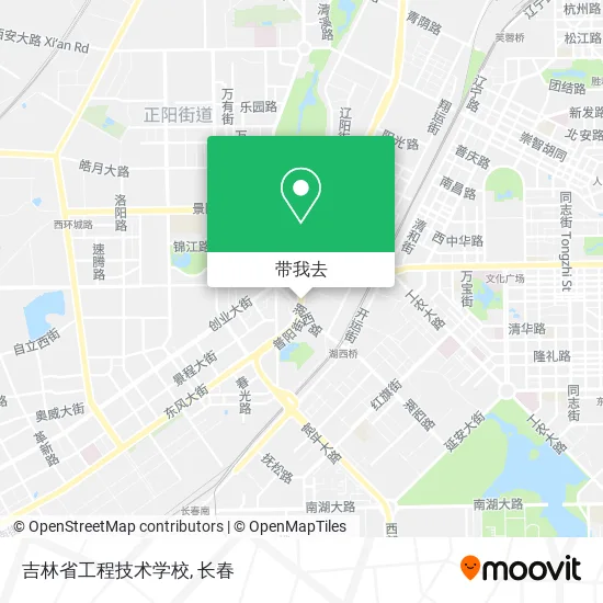 吉林省工程技术学校地图