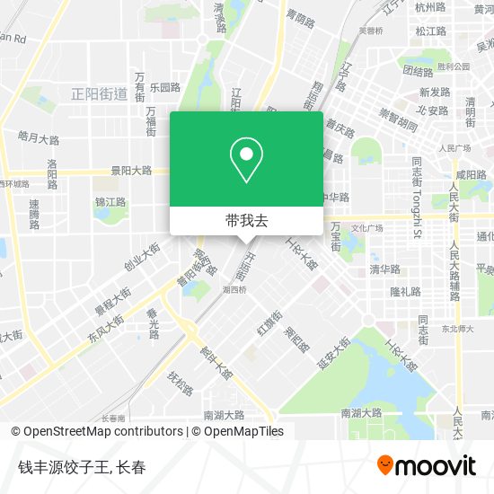 钱丰源饺子王地图