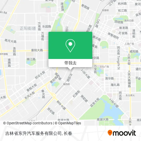 吉林省东升汽车服务有限公司地图