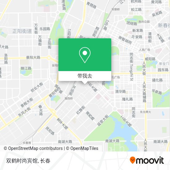 双鹤时尚宾馆地图