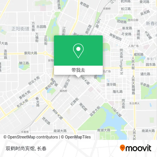 双鹤时尚宾馆地图