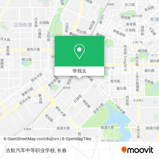 吉航汽车中等职业学校地图