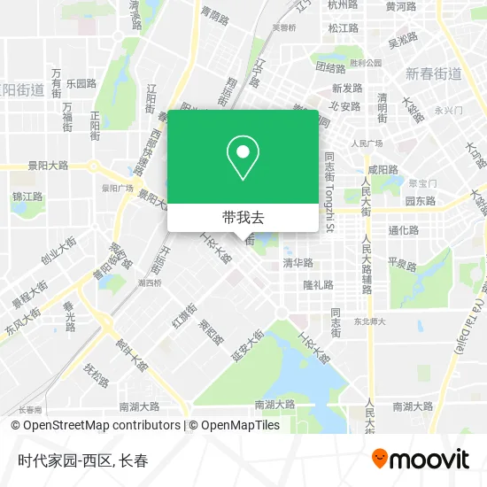 时代家园-西区地图