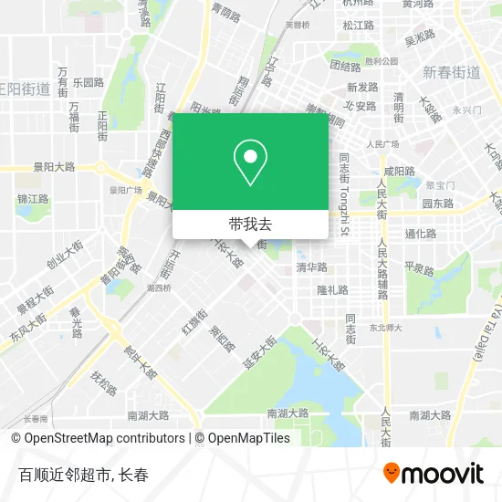 百顺近邻超市地图