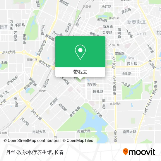 丹丝·玫尔水疗养生馆地图