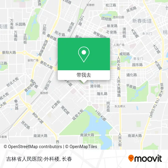 吉林省人民医院-外科楼地图