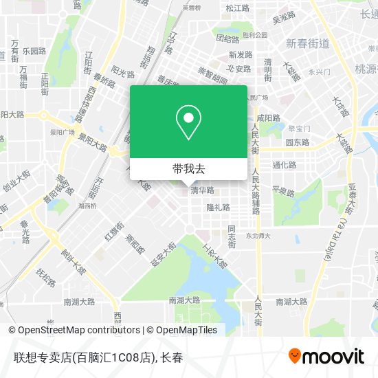 联想专卖店(百脑汇1C08店)地图