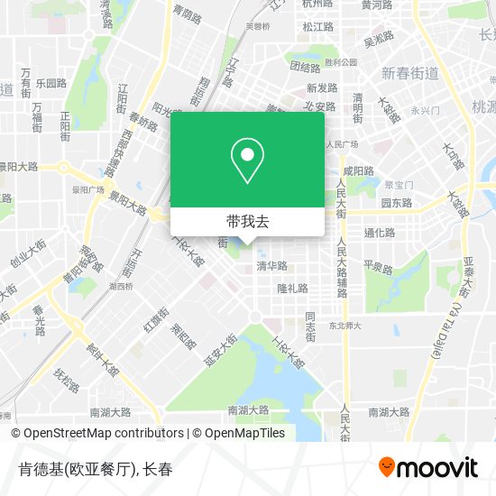 肯德基(欧亚餐厅)地图
