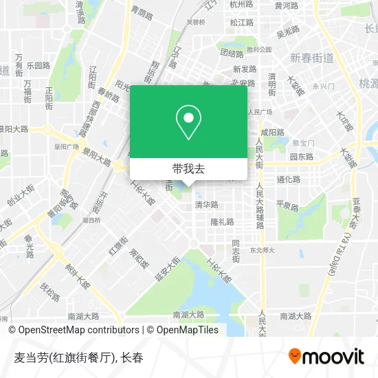 麦当劳(红旗街餐厅)地图