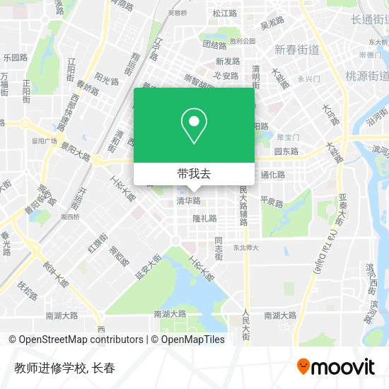 教师进修学校地图