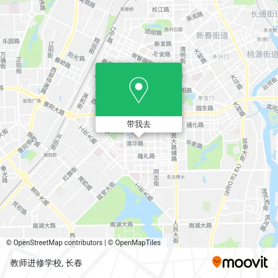 教师进修学校地图