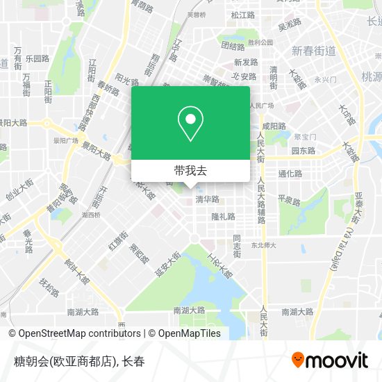 糖朝会(欧亚商都店)地图