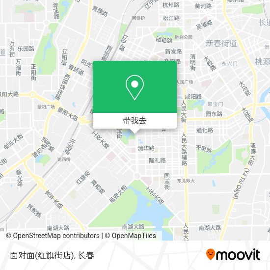 面对面(红旗街店)地图