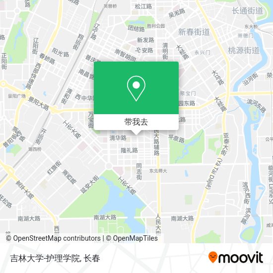 吉林大学-护理学院地图