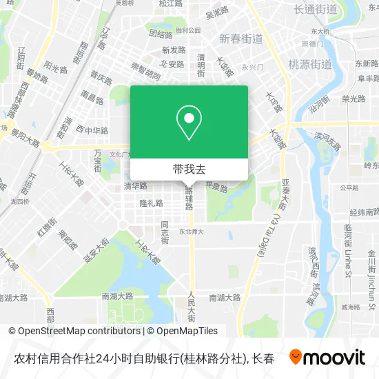 农村信用合作社24小时自助银行(桂林路分社)地图