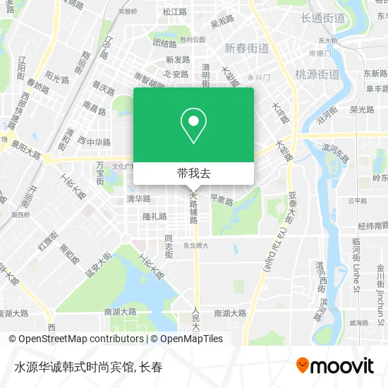 水源华诚韩式时尚宾馆地图