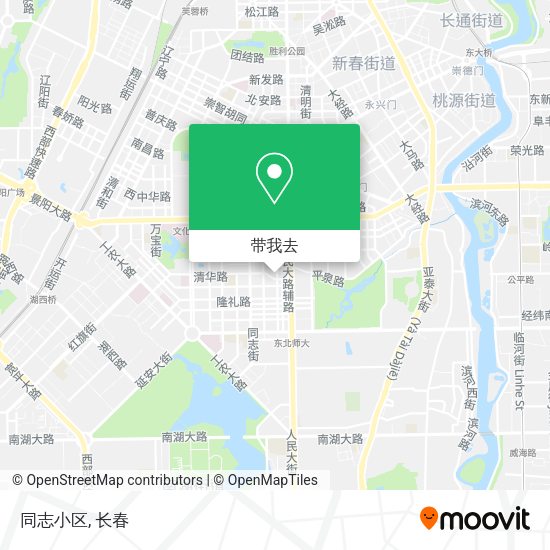 同志小区地图