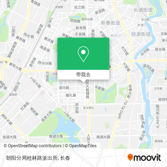 朝阳分局桂林路派出所地图