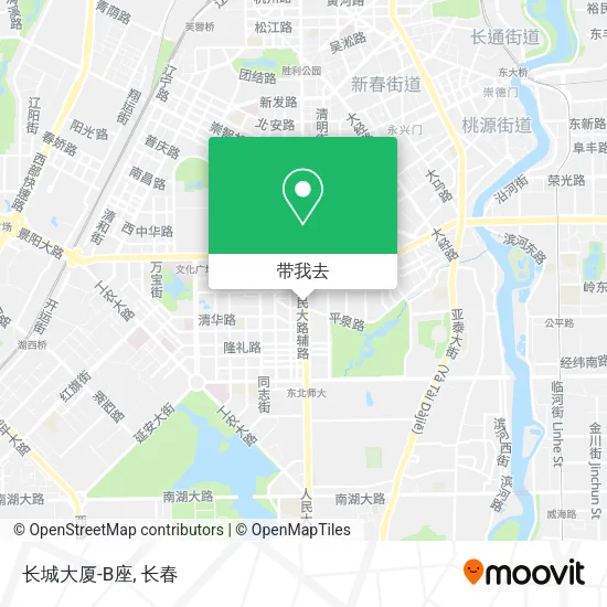 长城大厦-B座地图