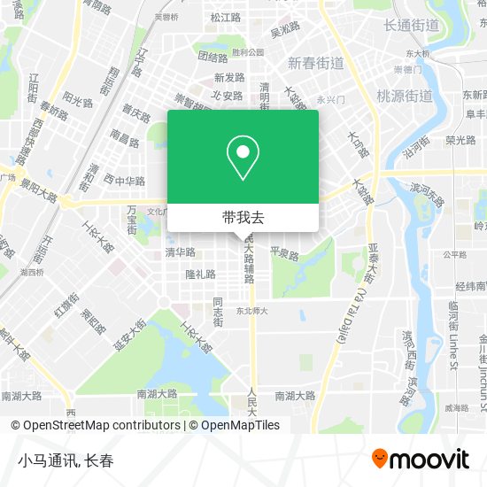 小马通讯地图