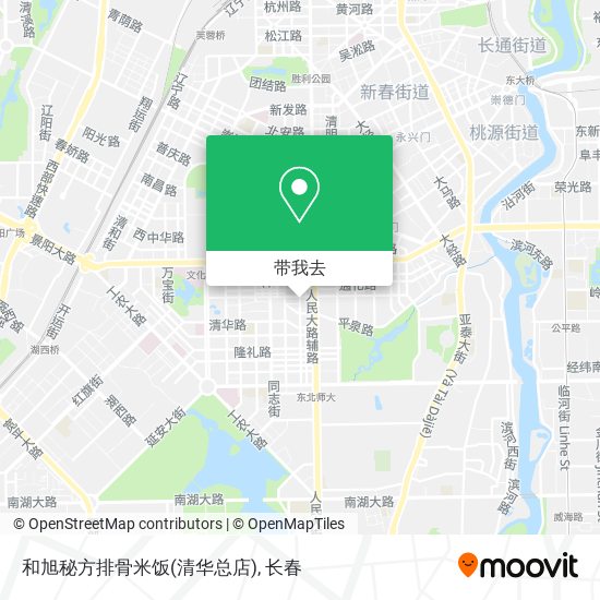 和旭秘方排骨米饭(清华总店)地图