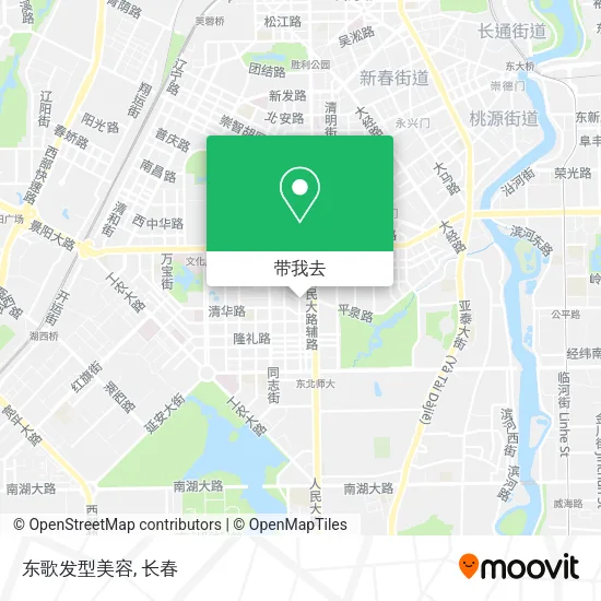 东歌发型美容地图
