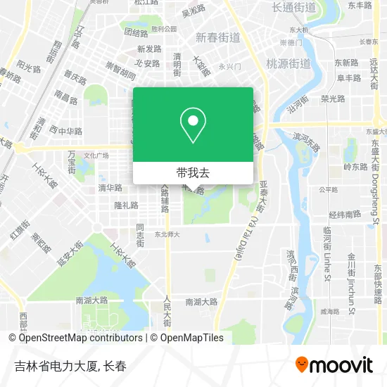 吉林省电力大厦地图