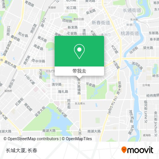 长城大厦地图