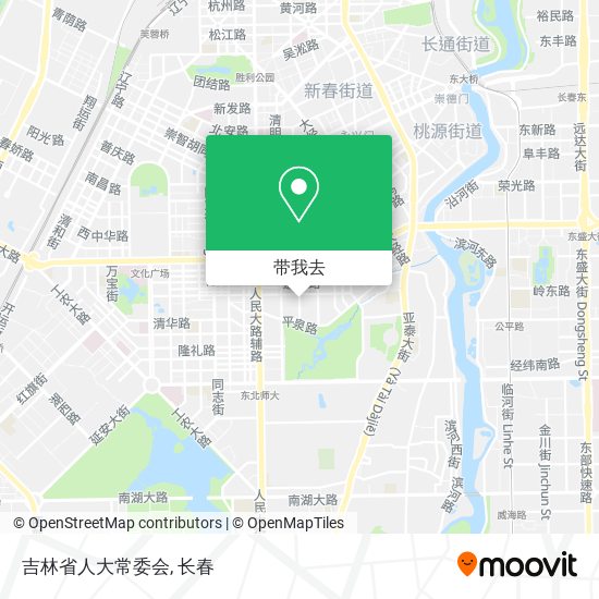 吉林省人大常委会地图