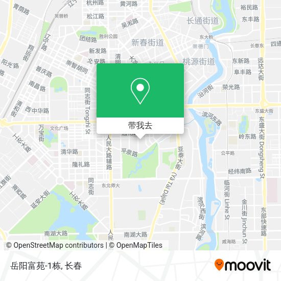 岳阳富苑-1栋地图