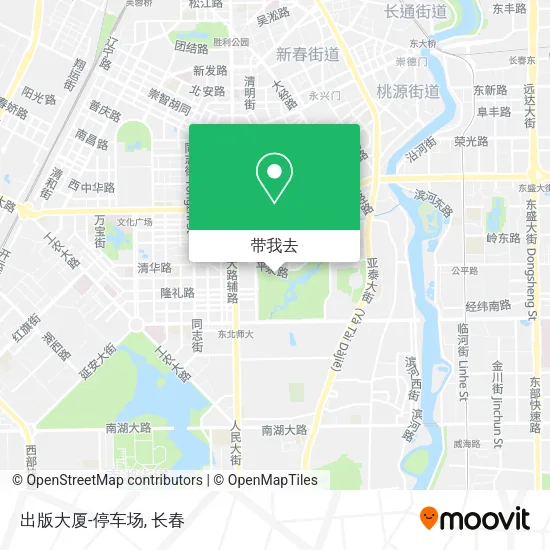 出版大厦-停车场地图
