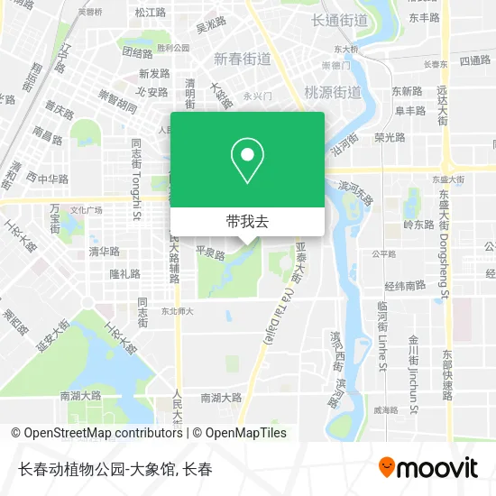 长春动植物公园-大象馆地图