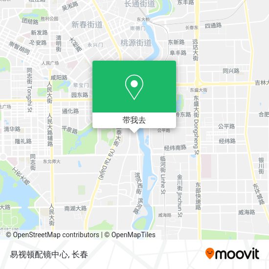 易视顿配镜中心地图