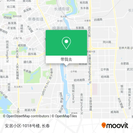 安居小区-1018号楼地图