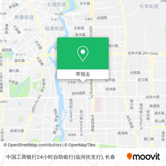 中国工商银行24小时自助银行(临河街支行)地图