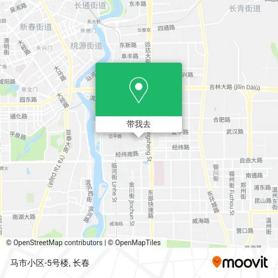 马市小区-5号楼地图