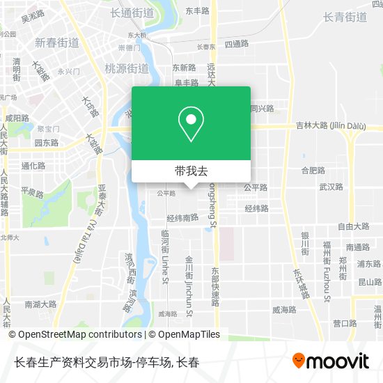 长春生产资料交易市场-停车场地图