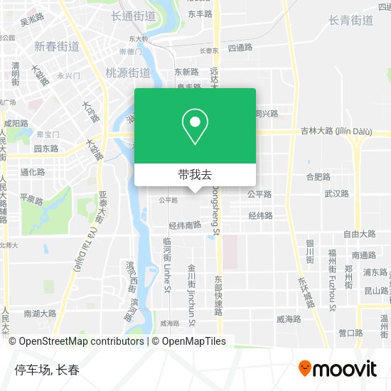 停车场地图