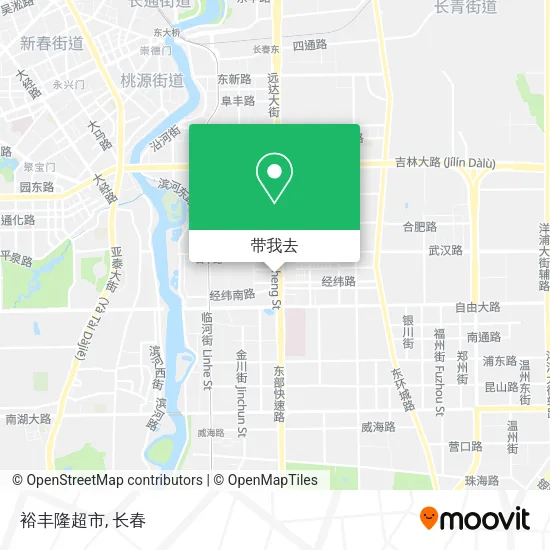 裕丰隆超市地图