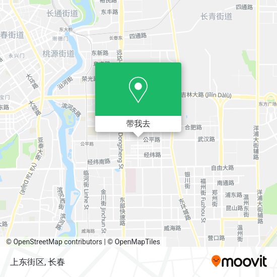 上东街区地图