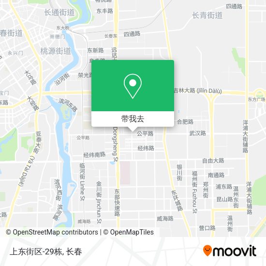 上东街区-29栋地图