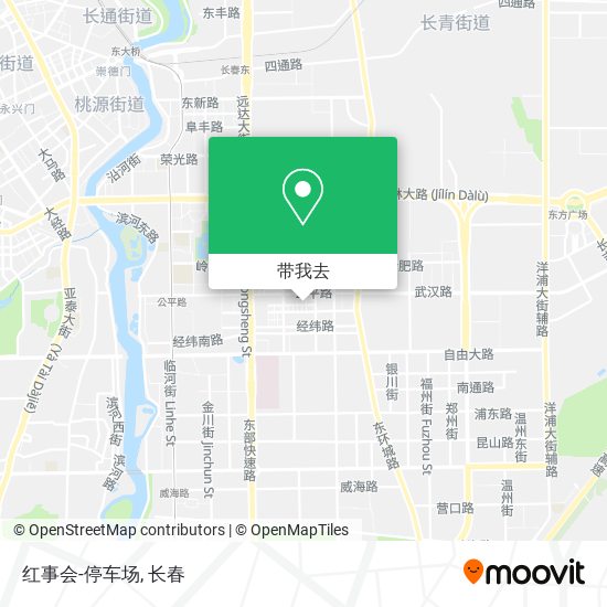 红事会-停车场地图