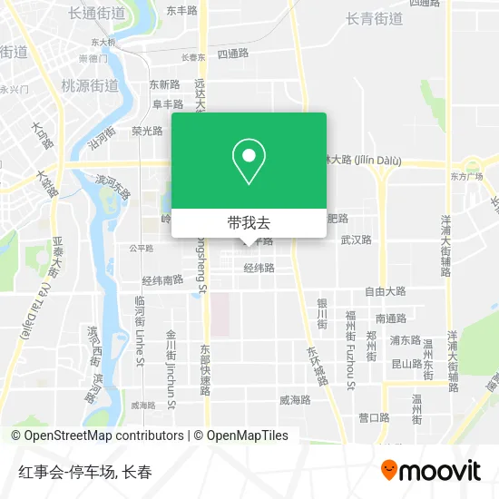 红事会-停车场地图