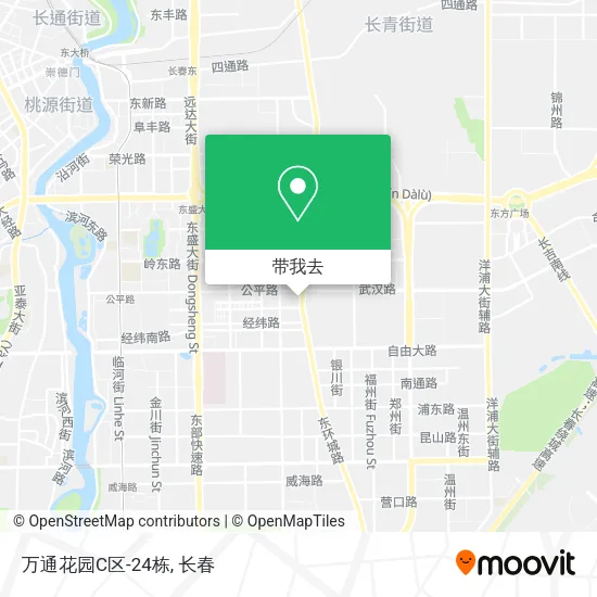 万通花园C区-24栋地图