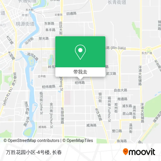 万胜花园小区-4号楼地图