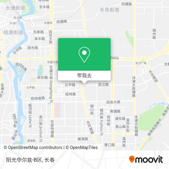 阳光华尔兹-B区地图